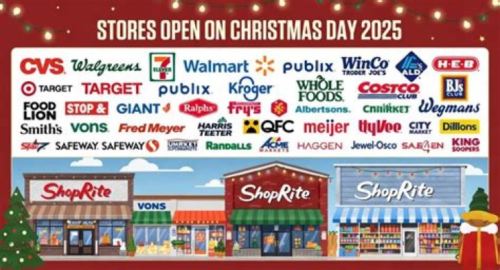 10 Popular Stores Open on Christmas This Year