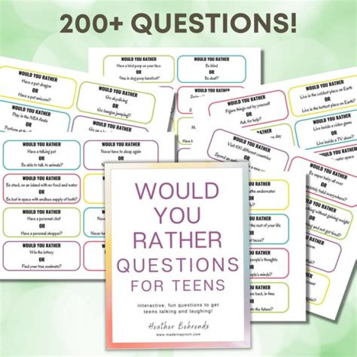 200 "Would You Rather" Questions That Are Impossible to Answer