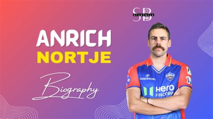 Anrich Nortje Height, Weight, Age, Body Statistics