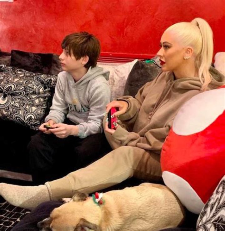 Christina Aguilera Just Shared Some Rare Photos of Her Adorable Kids