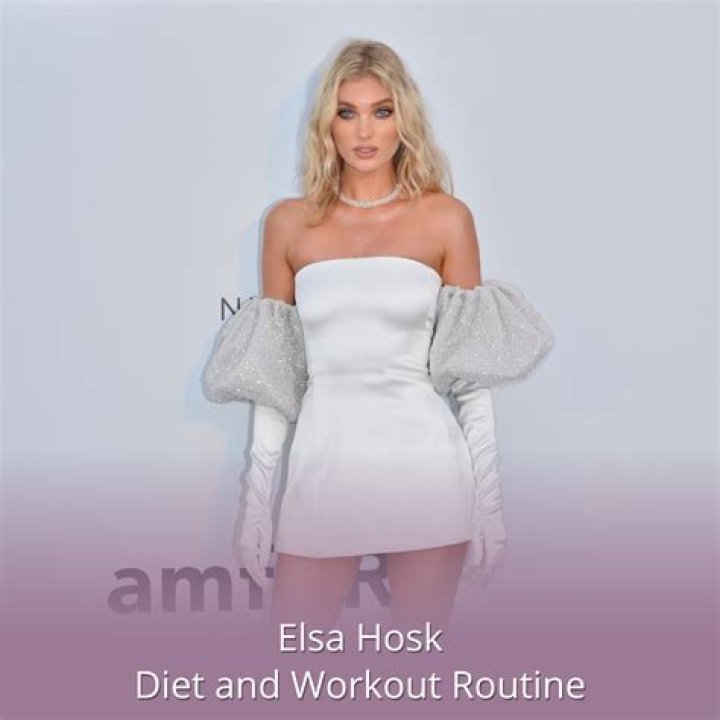 Elsa Hosk Workout Secrets and Diet Plan