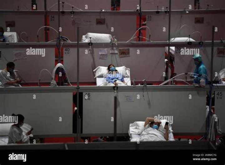 Sacramento’s Natomas Arena Converted Into Temporary Hospital For COVID-19 Patients