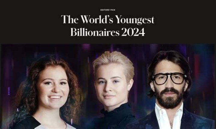 The Youngest Billionaires In The World Right Now